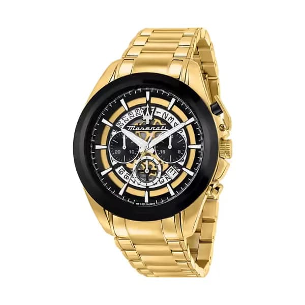 Maserati Montre Homme Maserati Acier Or jaune R8873612058