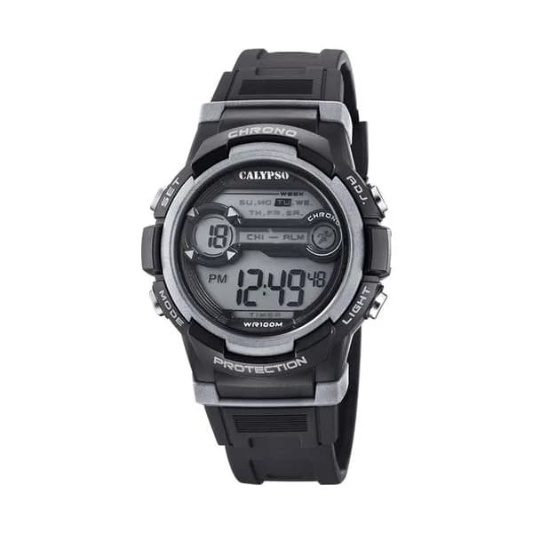 Calypso Montre Calypso en Silicone Bleu