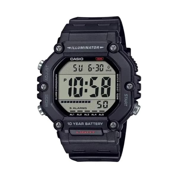 Casio Montre Casio Collection Timeless en Résine Noir