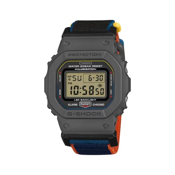 Casio Montre quartz Mixte Casio G-shock Argenté