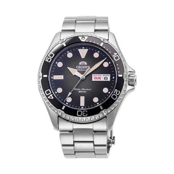 Orient Montre Orient Mako Vintage Automatique Cadran Gris Foncé Bracelet Acier inoxydable - RA-AA0810N