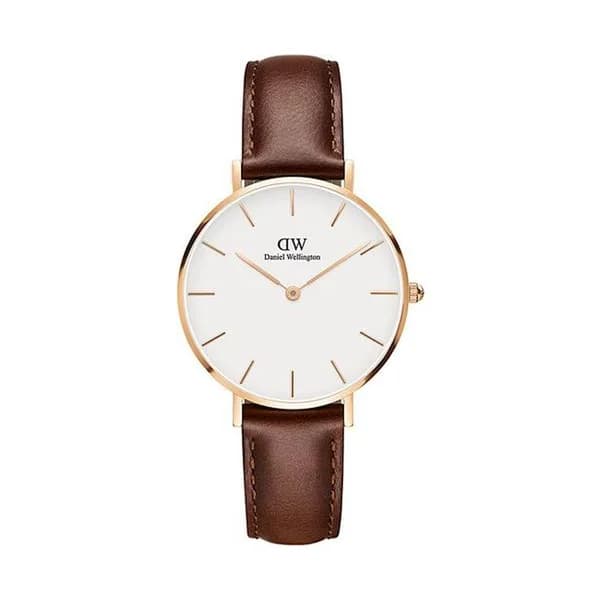Daniel Wellington Montre Daniel Wellington Collection Petite en Cuir Marron
