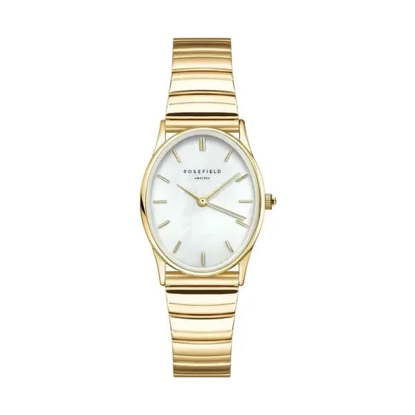 Rosefield Montre Rosefield Oval Nacre Blanche