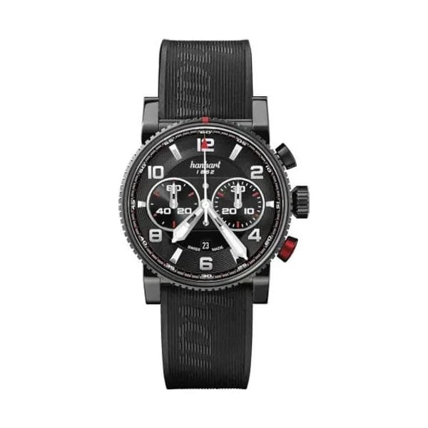 Hanhart Montre Hanhart Primus Racer Dark Automatique diamètre 44 mm- 741.510-1020