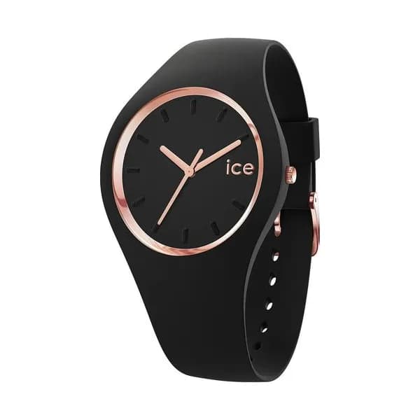 Ice Watch Montre Ice Watch Collection Ice Glam en Silicone Noir