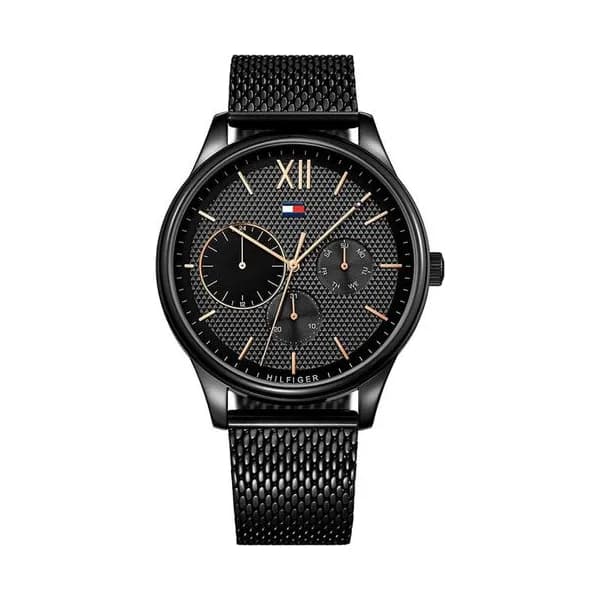 Tommy Hilfiger Montre Tommy Hilfiger en Acier Noir