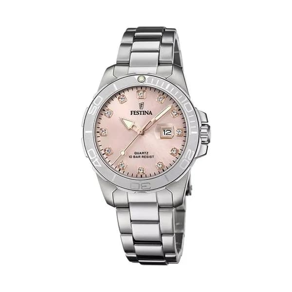 Festina Montre Festina en Acier Argenté