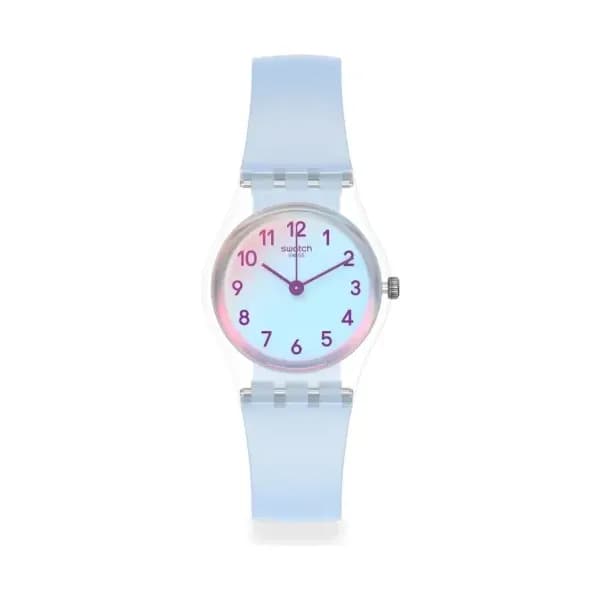 Swatch Montre quartz Femme Lady Bleu