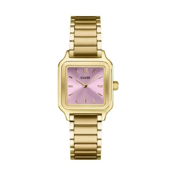 Cluse Gracieuse Petite Watch Steel, Mauve Pink, Gold Colour