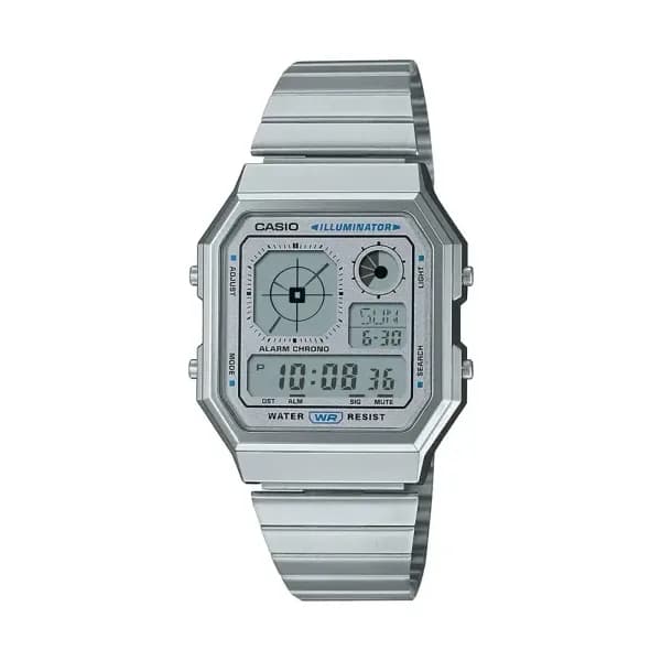 Casio Montre quartz Mixte Vintage Gris