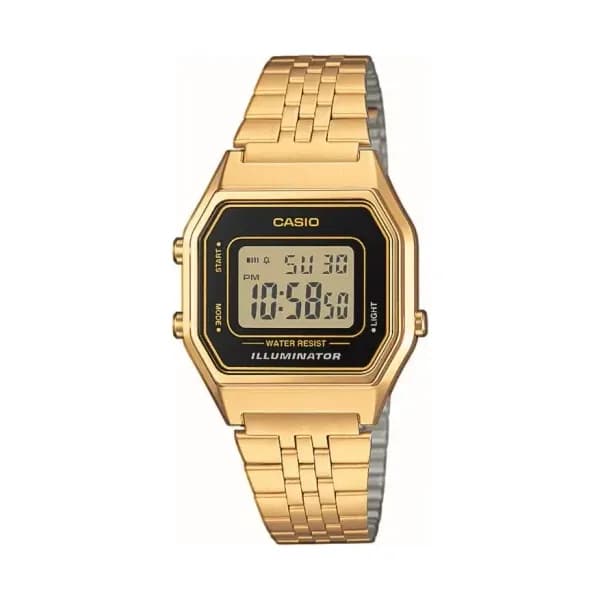 Casio Montre quartz Mixte Illuminator Doré