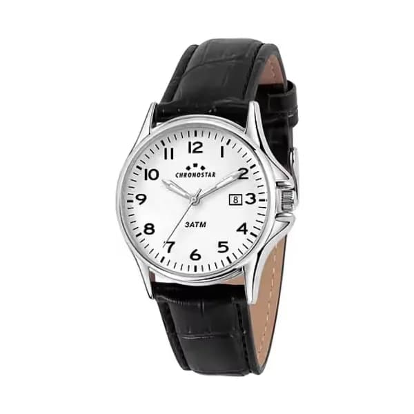 Chronostar Montre Analogique Homme Chronostar Cuir Noir R3751121004