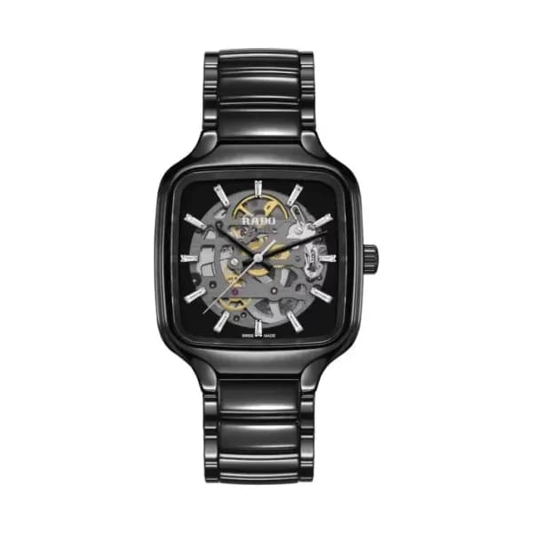 Rado Montre Rado True Square Automatic Skeleton Diamonds 38mm