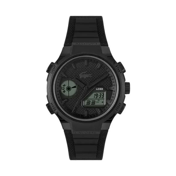 Lacoste Montre Lacoste Collection LC33 en Silicone Noir