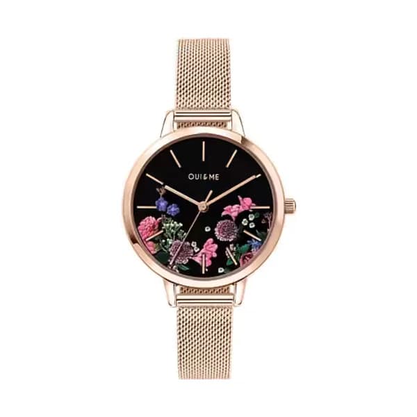 Oui & Me Montre Femme OUI&ME en Acier et PVD Rose
