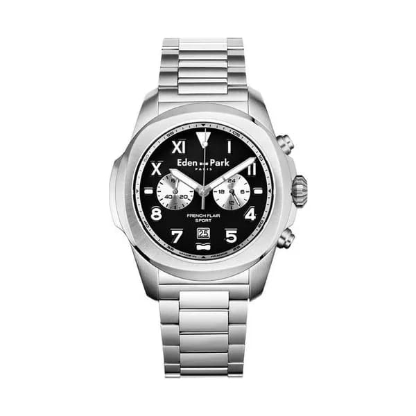 Eden Park Montre Eden Park Collection Sport en Acier Argenté