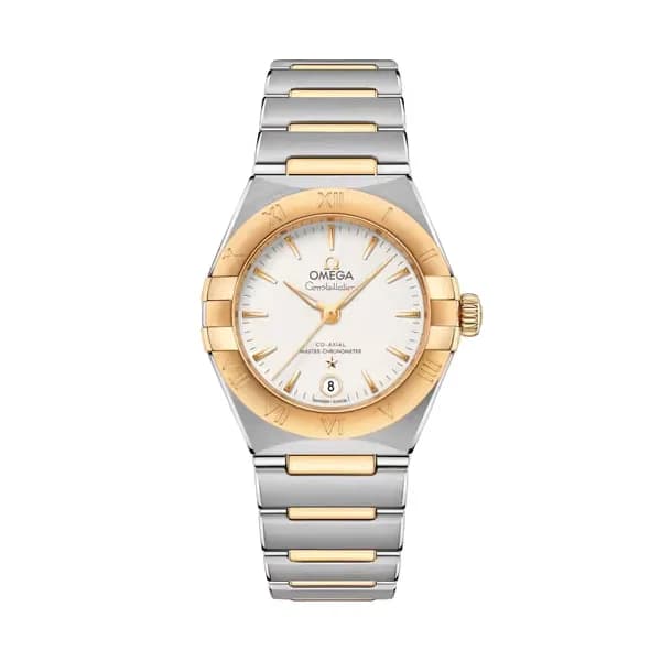 Omega Constellation 29 mm, acier - or jaune sur acier - or jaune