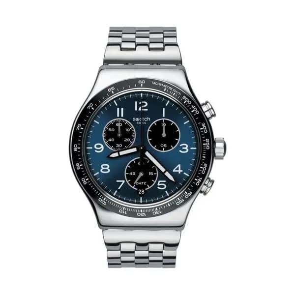 Swatch Montre Swatch en Acier Argenté