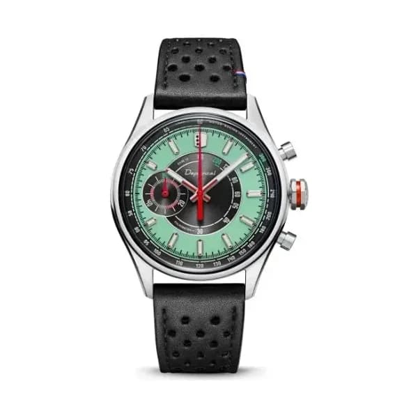 Depancel Montre Depancel Allure Mono Eye Mint Green Bracelet Racing Noir