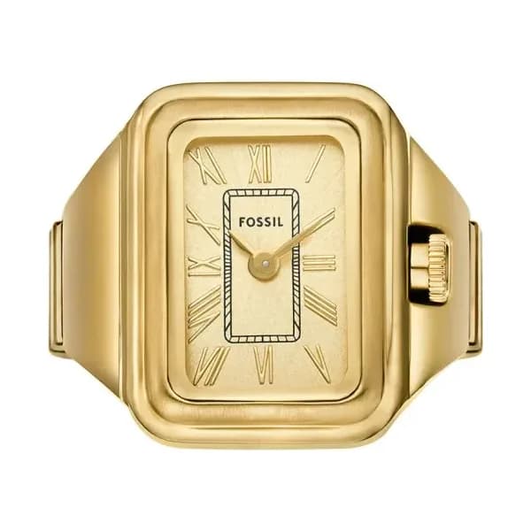Fossil Montre Bague Fossil Raquel Watch Ring Doré
