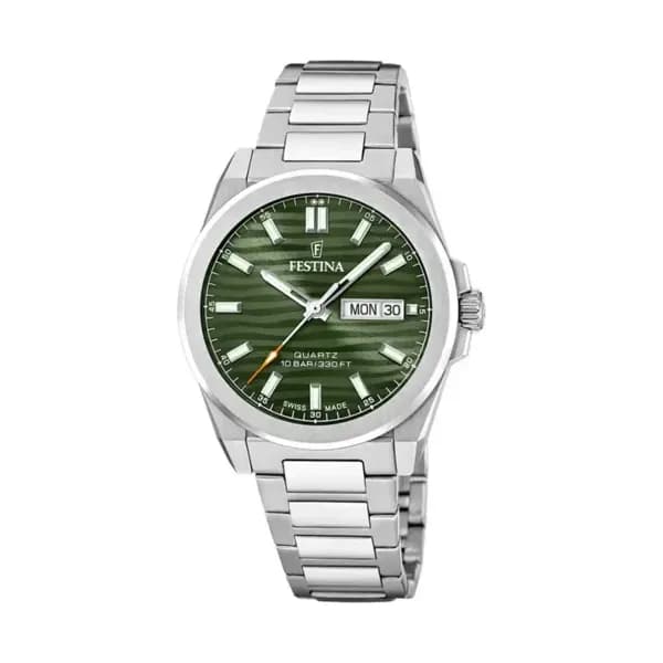 Festina Montre Festina en Acier Argenté