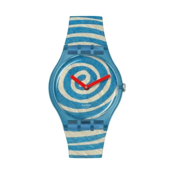 Swatch Montre Bourgeois's Spirals Swatch x Tate Gallery SUOZ364