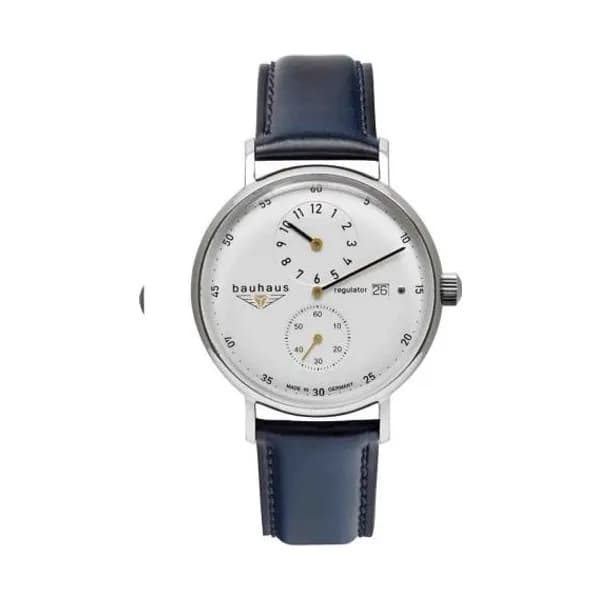 Bauhaus Montre Bauhaus Regulator Automatique - 41 mm- Cadran Blanc - 21261