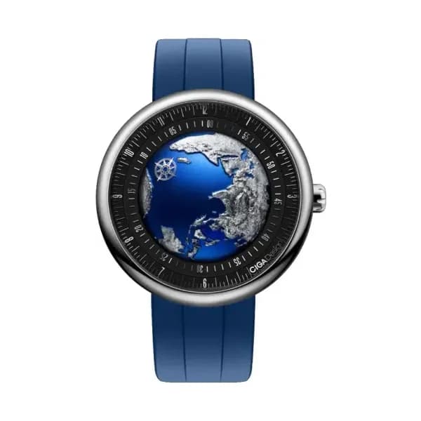 Ciga Design Montre Série U - Blue Planet II 43 Mm - Titane U038-TU01-6U