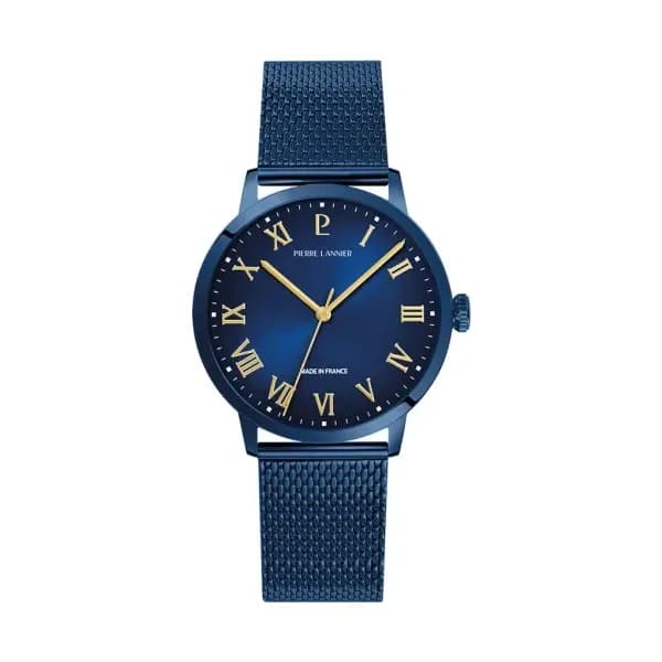 Pierre Lannier Montre Pierre Lannier Lannier Interval Bleu