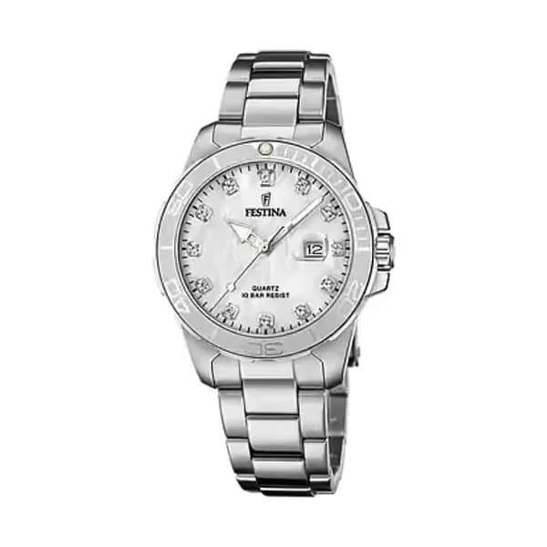 Festina Montre Analogique Femme Festina Acier Blanc F20503/1 - Cleor