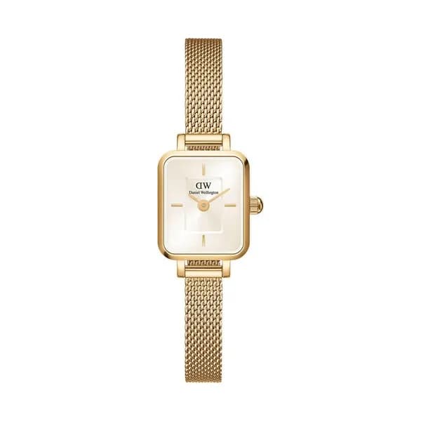 Daniel Wellington Montre Daniel Wellington Collection Quadro Mini en Acier et PVD Doré