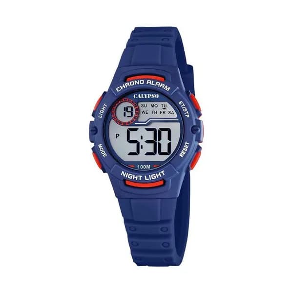 Calypso Montre Calypso en Silicone Bleu