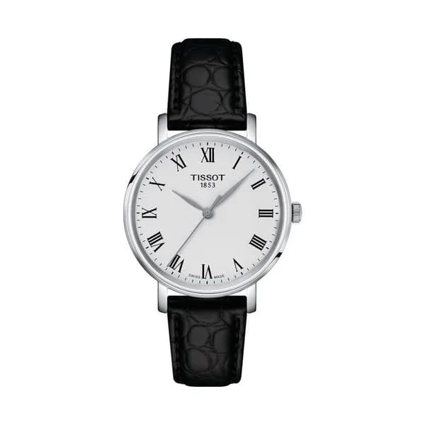 Tissot Montre Tissot Collection Everytime en Cuir Noir