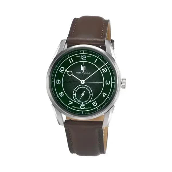 Lip Montre Lip Himalaya Classique - Homme - cadran Vert- 40 mm - Acier inoxydable - 671728
