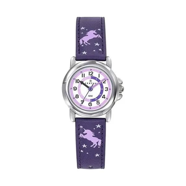 Certus Montre Certus en Cuir Violet