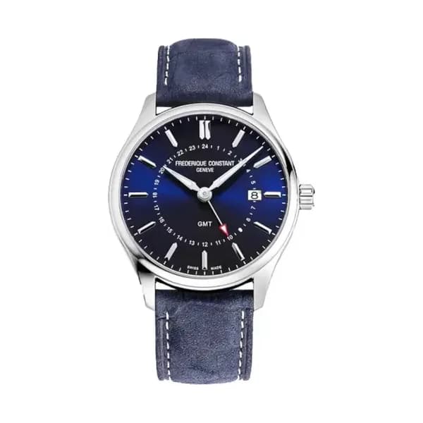 Frédérique Constant Montre Classics Quartz GMT FC-252NS5B6