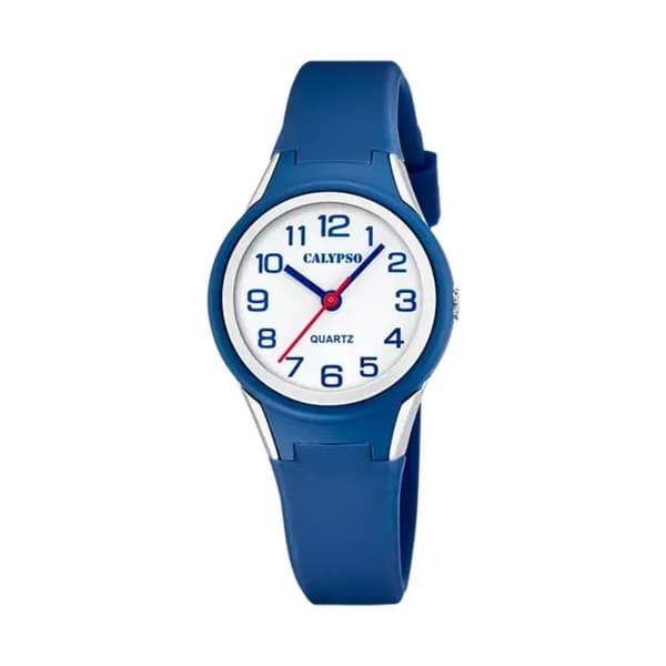 Calypso Montre Calypso en Silicone Bleu