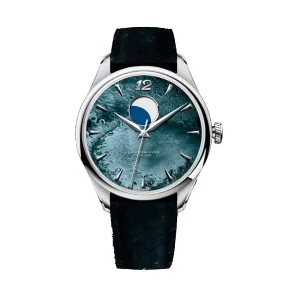 Schaumburg Watch Montre the blue Rocky Moon