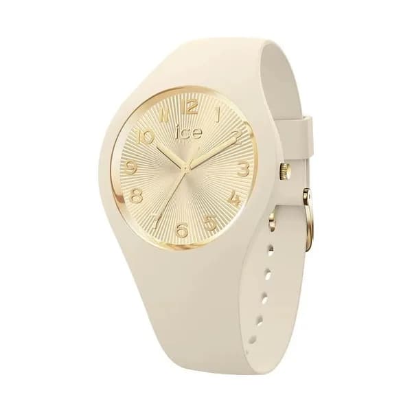 Ice Watch Montre Ice Watch Collection Ice Champagne en Silicone Beige