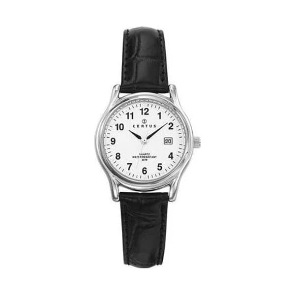 Certus Montre Certus en Cuir Noir