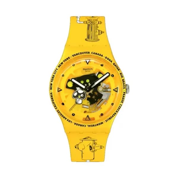 Swatch Montre Swatch Proteam Collection Time with Andy Anderson SO29J101