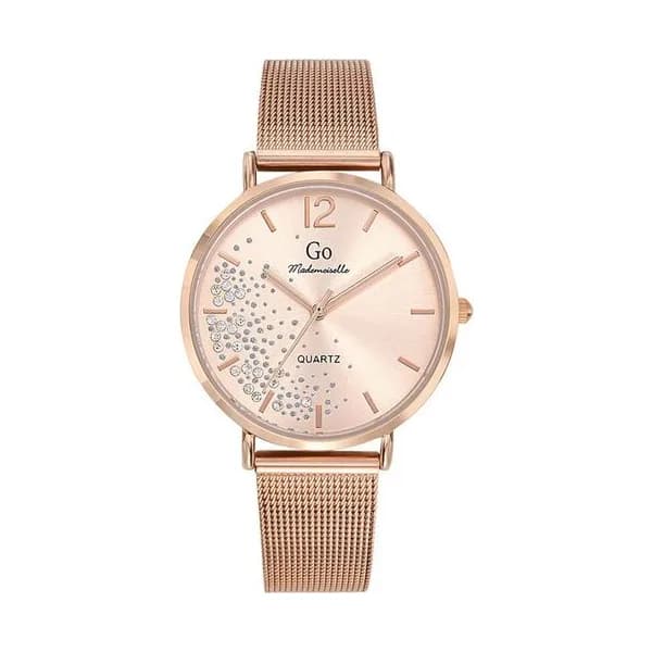 GO Mademoiselle Montre GO Mademoiselle en Métal Doré Rose