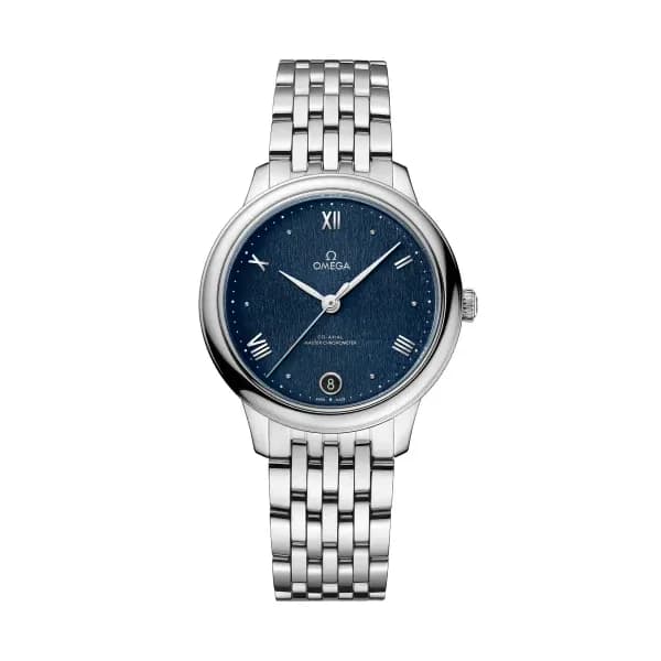 Omega De Ville 34 mm, acier sur acier