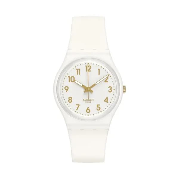 Swatch Montre Swatch en Silicone Blanc