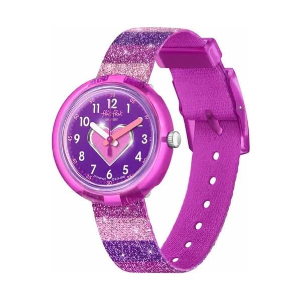 Flik Flak Montre Flik Flak Collection Color My Life en Biosource Rose