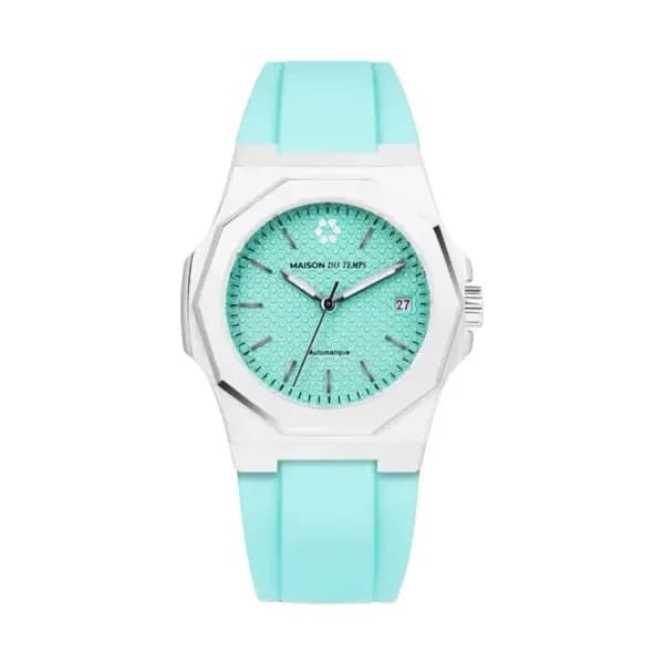Maison du Temps Montre MTZeta Turquoise Silicone