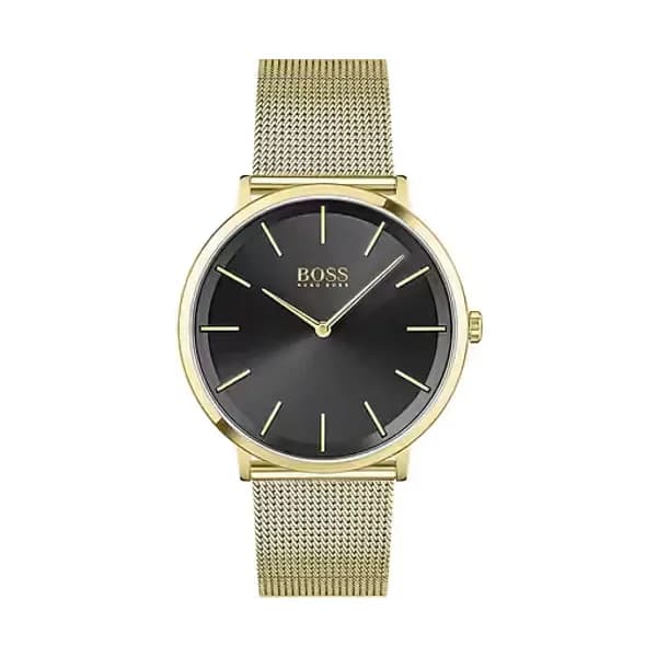 Hugo Boss Montre Homme BOSS BLACK BUSINESS en Acier Jaune