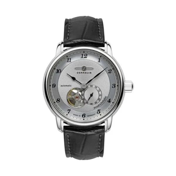 Zeppelin Montre Zeppelin Friedrichshafen Auto Open Heart Automatique Cadran Argent - 85664
