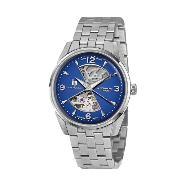 Lip Montre Automatique Lip Collection Himalaya 40 en Acier Argenté