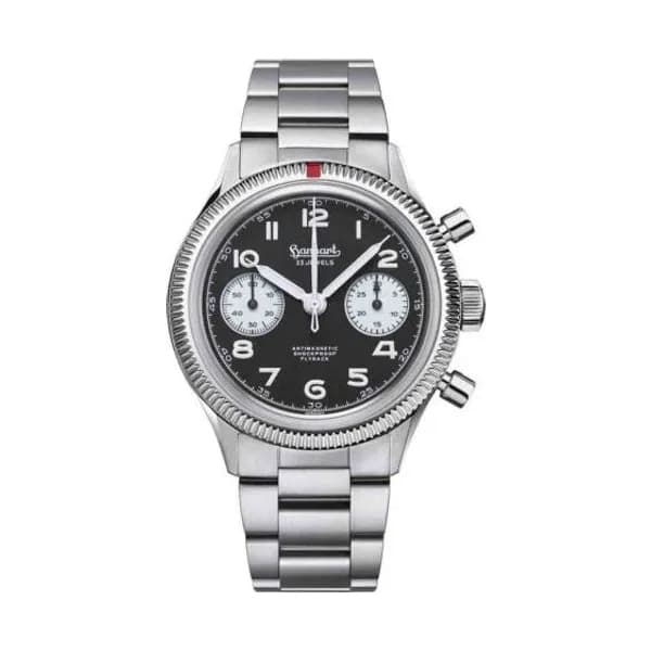 Hanhart Montre Hanhart 417 ES Flyback Panda - 1954 Mécanique diamètre 42 mm- H721.211-6428